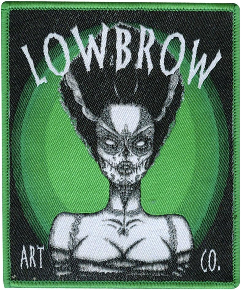 Josh Stebbins Lowbrow Dead Bride of Frankenstein Patch Iron On Applique