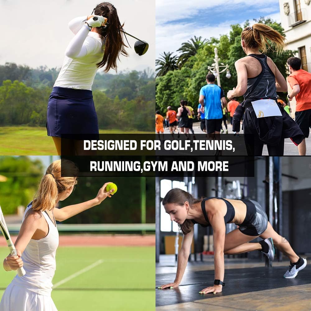 ZEALOTPOWER Tennis Skorts for Women with Pockets Sports Black Golf Skirts Running Athletic Summer at  Women’s Clothing store