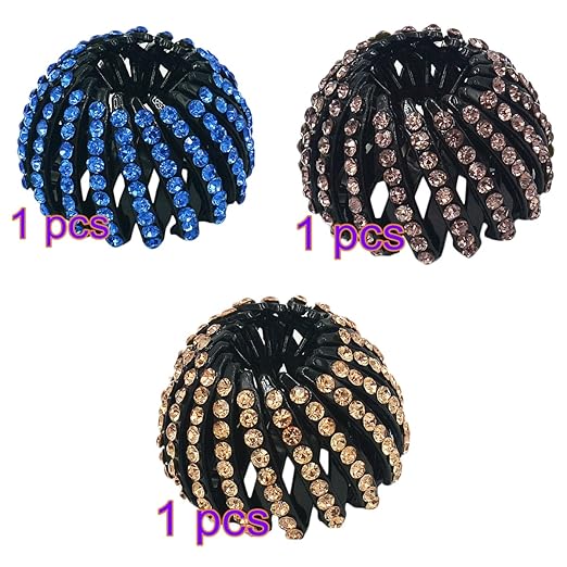 Women S Accessories Women Rhinestone Half Balloon Expanding Tail