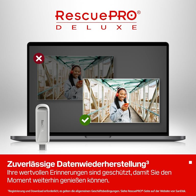 Phone Drive USB Type-C FLash-Laufwerk 1 TB, bis zu 150 MB/s Lesen