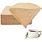 BYKITCHEN Small Coffee Filters, V60 Size 01, Set of 200, Disposable Cone Coffee Filters Paper, Natural Paper Filters for…
