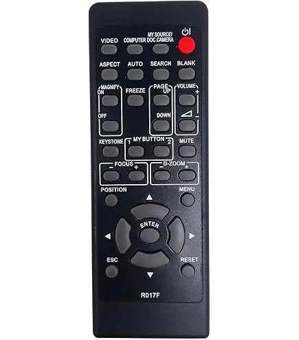 Amazon.com: InTeching R017/ R016 Projector Remote Control for