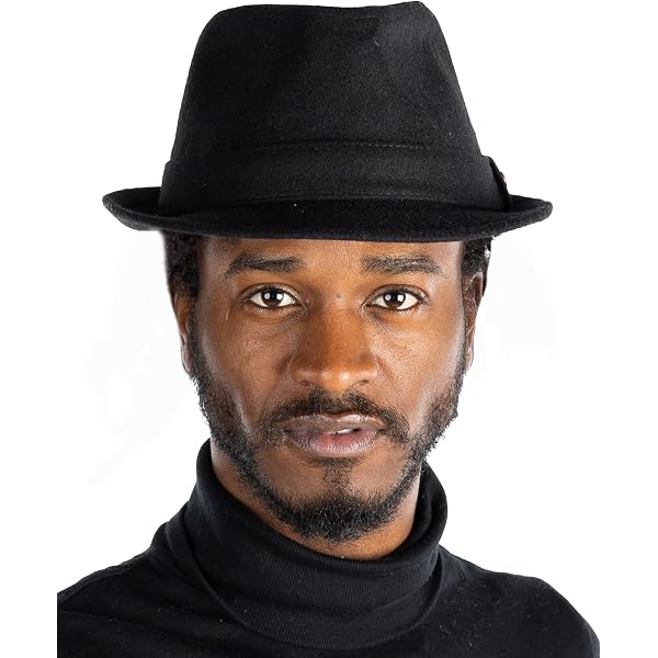Chapeau Fedora à Carreaux - Style Rétro Pour Homme - Taille M-L