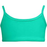 Made in USA Girls Bikini Top for Girls UPF50+ Sun Protection Toddler Bathing Suit Rash Guard for Beach Pool Swimwear