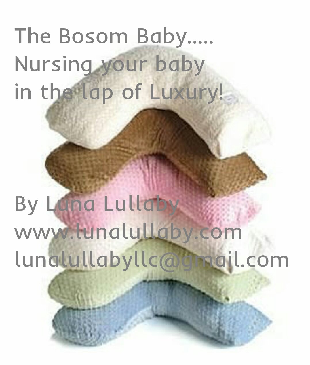 In The Buff Feeding Luna Lullaby Nursing Pillow Insert Baby Feeding