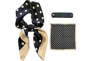 CHCYWJGJ Square Scarf Head Scarf Neck scarf Headscarf for Women with,Satin Hair Scarves Silk Bandana Scarf