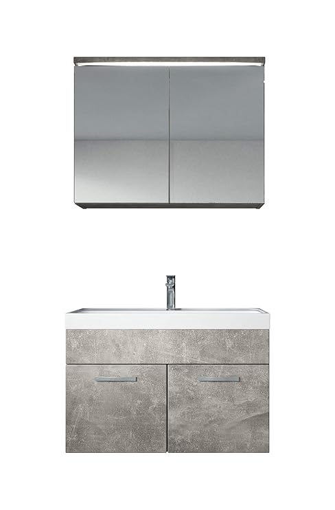 Storage Cabinet Vanity Unit Sink Furniture Bathroom Furniture Set