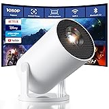CLOKOWE Mini Projector with WiFi and Bluetooth
