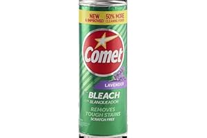Comet, Cleanser Lavender, 21 Ounce