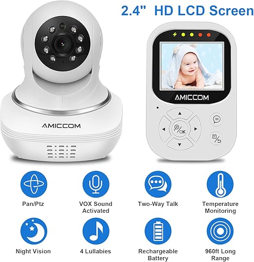 amiccom baby monitor