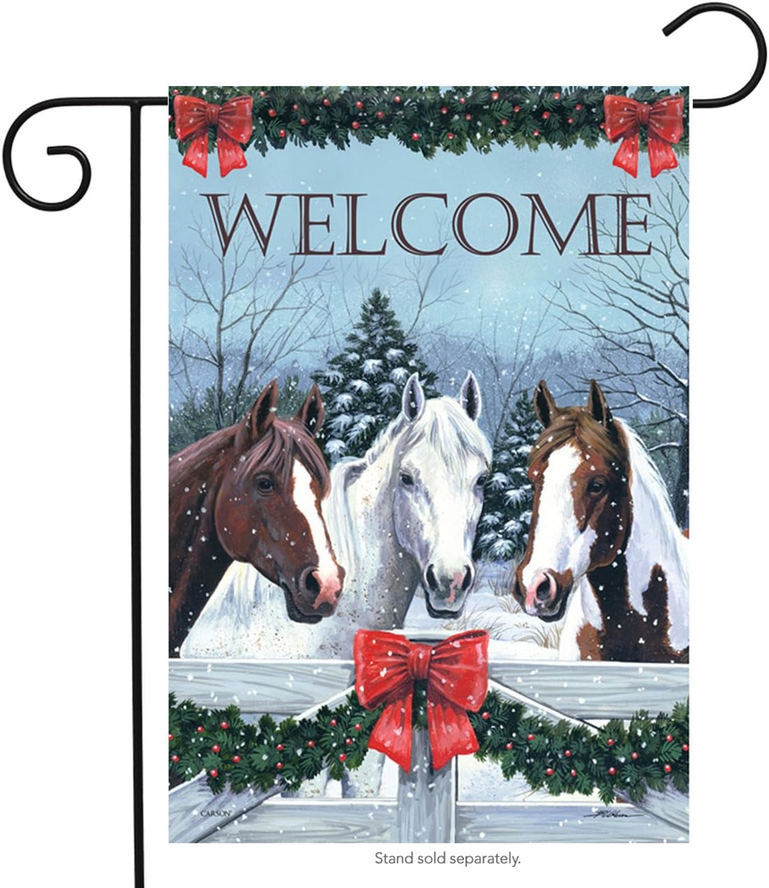 Best Small Garden Flag Horse