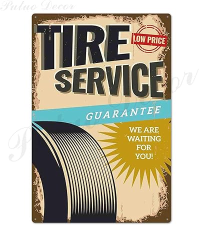 IMIMOEXQ Placa de Letrero de Metal para reparación de Coche de Garaje