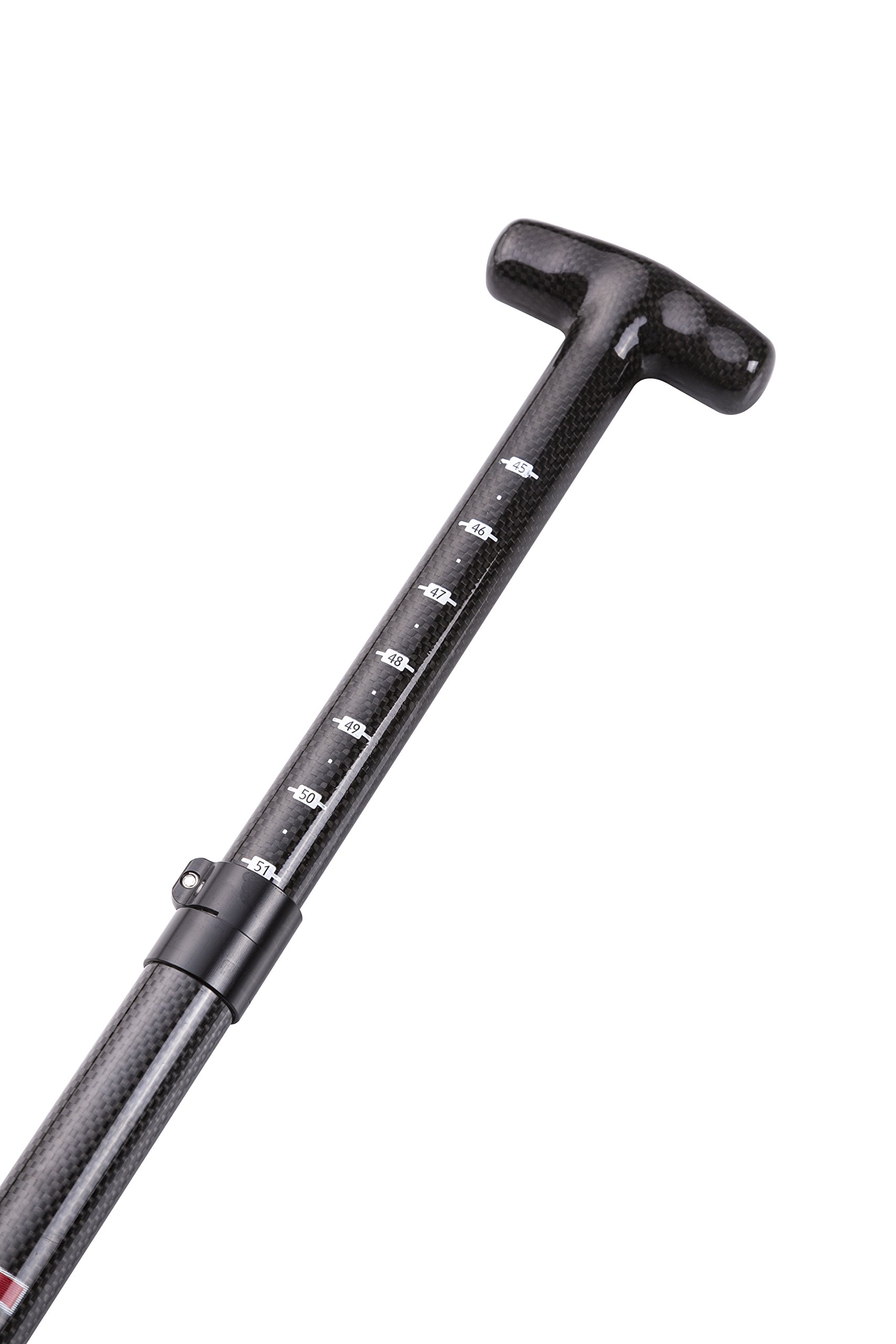 Watersports Dragon Boat Paddle Adjustable Carbon Fiber Koi Fish