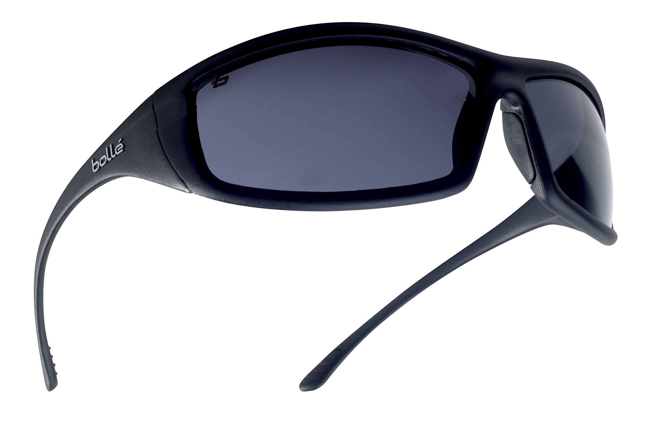 Bollé SOLIPSF One Size Smoked Glass Solis Safety Spectacles - Black