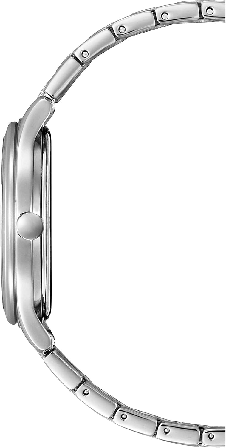 Citizen Wrist Watch Ladies Eco-Drive Bracelet Wr50, Silver - Image 3