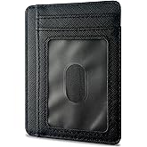 Tienyuu Slim Minimalist RFID Blocking Leather Wallet for Men and Women – Front Pocket Wallet, Compact and Stylish