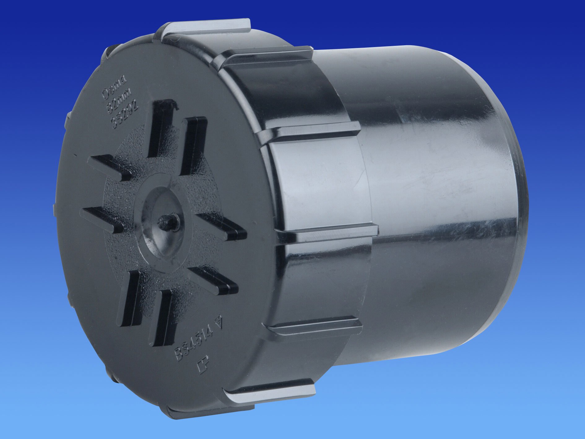 Wavin OSMA Ring Seal OSMASOIL 3S292 Access Plug Black