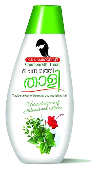 K.P. NAMBOODIRI's AEDA Chemparathy Thaali (Hibiscus, Gentle Hair Cleanser, 61 )