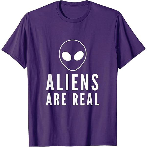 Amazon.com: I Believe in Aliens Funny T-Shirt T-Shirt : Clothing