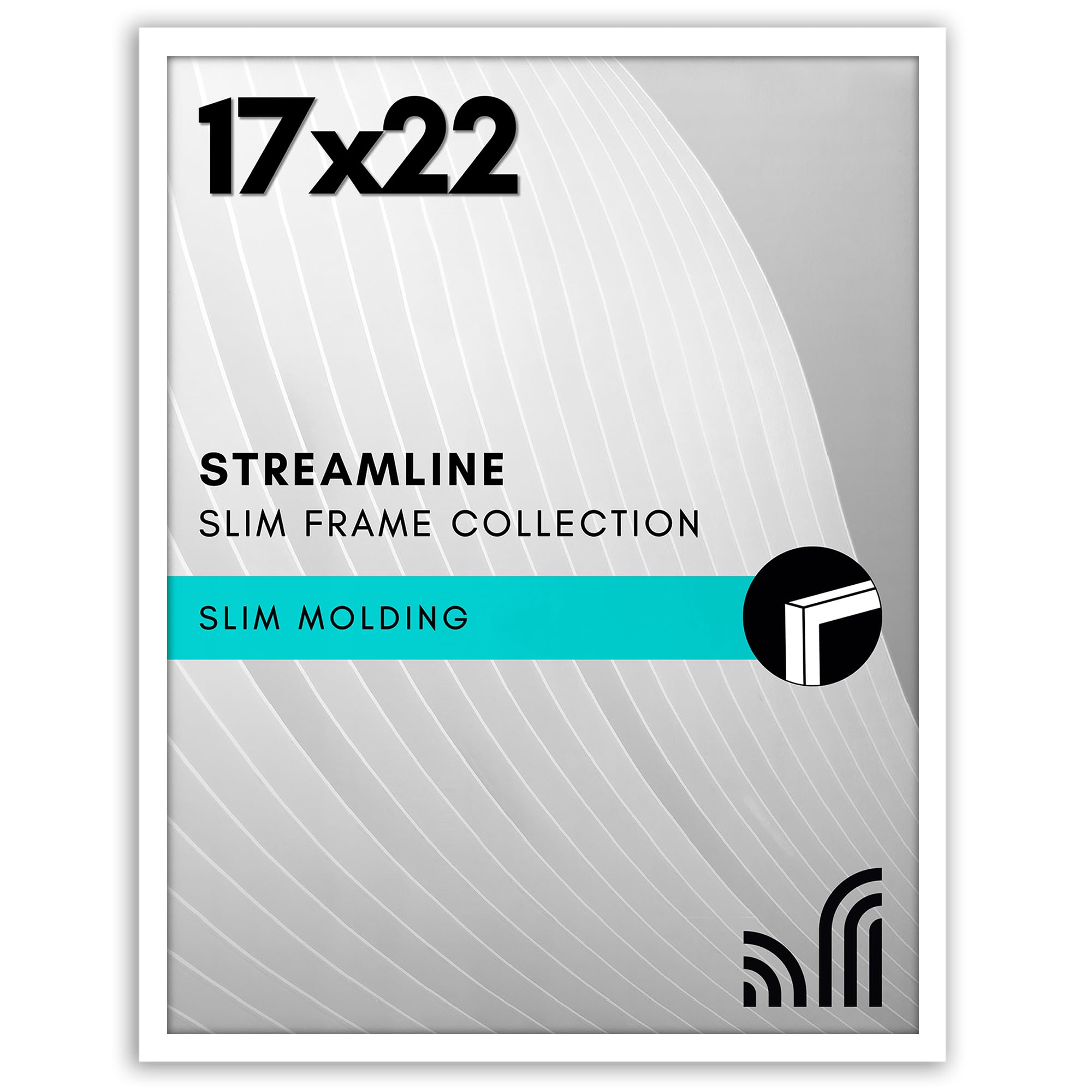 Americanflat 17x22 Picture Frame with Polished