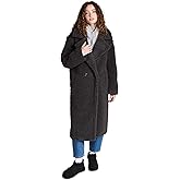 UGG Women's Gertrude Long Teddy Coat