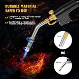 SenDeluz MAPP Gas Torch Trigger Start Propane Brazing Welding Plumbing Soldering view 5