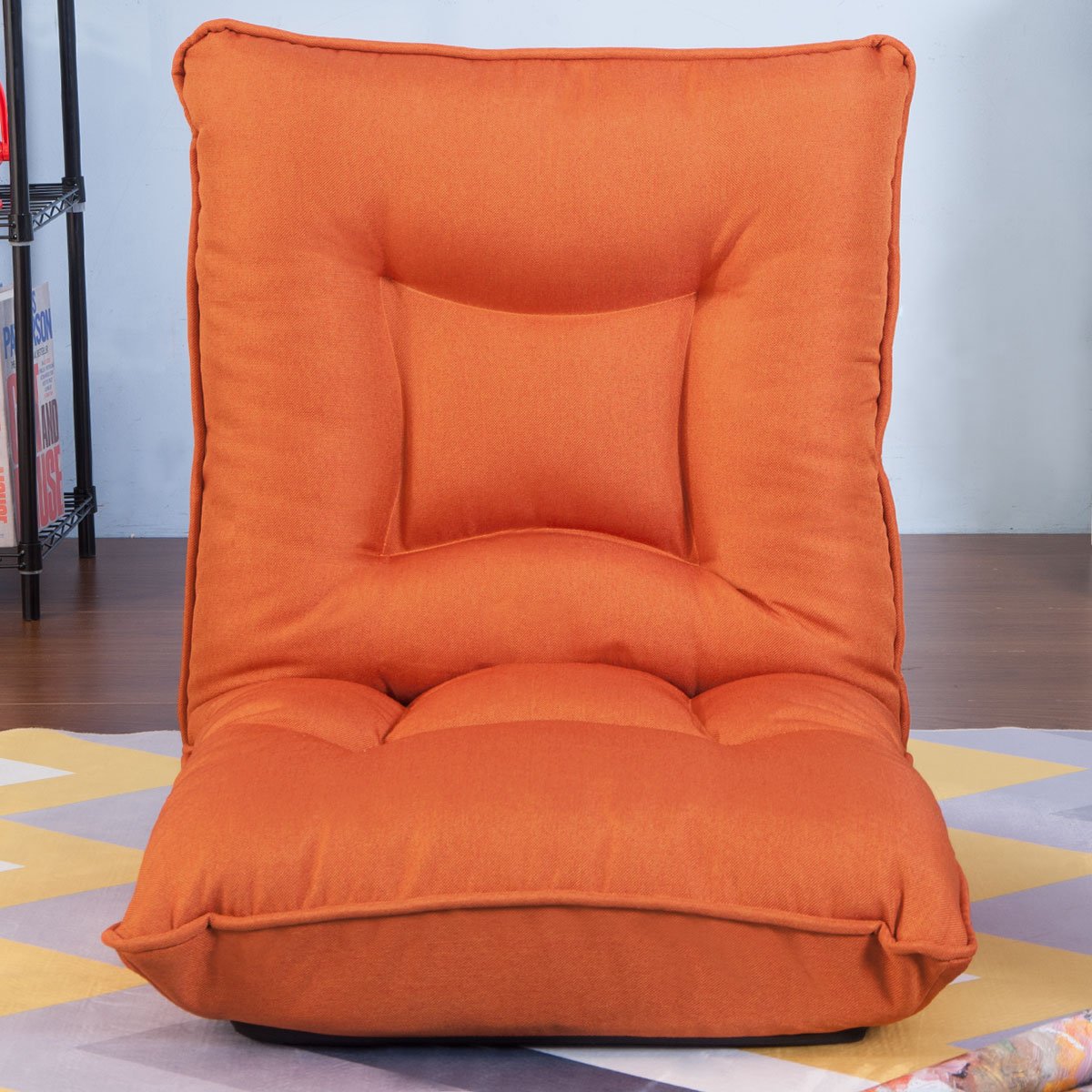 Harper&Bright Designs Folding Floor Gaming Chair Sofa Lounger Bed