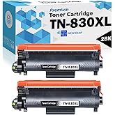 Ultra Toner® Compatible TN830 Replacement for Brother TN830XL High Yield Black Toner Cartridge TN-830XL tn830 Toner Cartridge