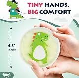 Hilph Dinosaur Kids Ice Packs 3 Pack 11.5cm x 11.5cm Reusable Gel Cold Packs view 3