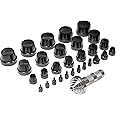 Mayhew Tools 66006 Hollow Punch, 31-Piece Set, Black