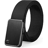 FAIRWIN Men's Belt, Tactical Stretch Nylon Web Belts with Quick Release Buckle for Casual Golf Work Hiking
