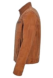 HANDSY Leather Jackets For Men - Leather Motorcycle