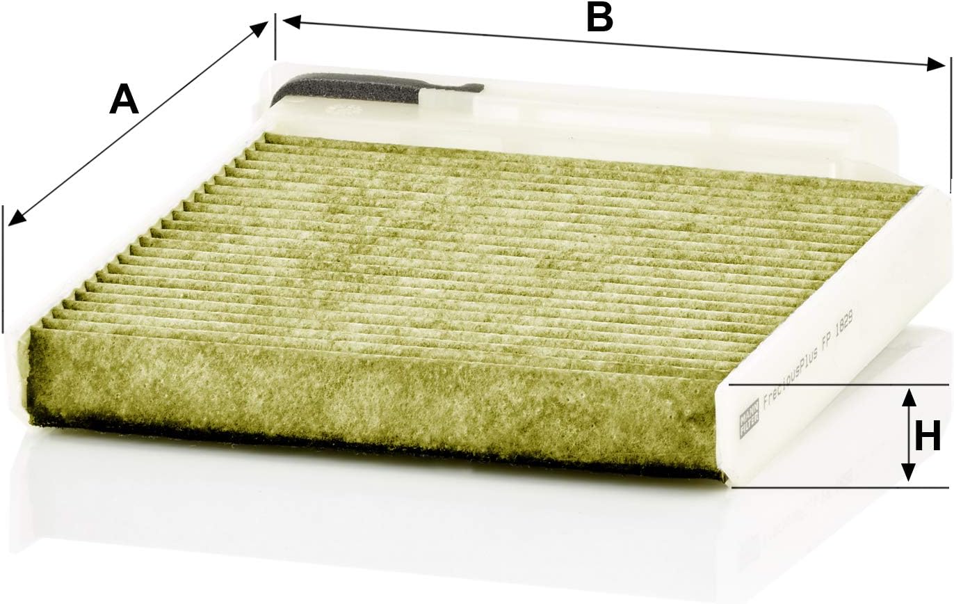 MANN-FILTER FP 1829 Cabin Air Filter - FreciousPlus Biofunctional Pollen Filter - for Cars + Transporters - Image 3
