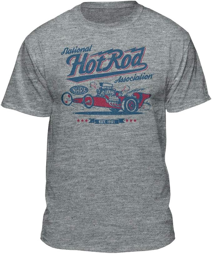 NHRA National Hot Rod Association Red White & Blue Drag Racing Men's