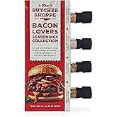 Butcher Shoppe Steak Seasoning and BBQ Rub – Flavorful Pork and Steak Rub Blend with Garlic and Spices, All-Purpose BBQ Seasoning, 12 oz