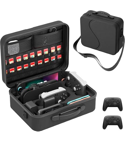 Amazon.com: Large Carrying Case for Switch 2 2025, Hard Shell All