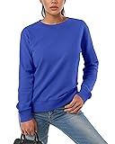GIVON Relaxed Fit Crewneck Sweatshirts Women Long