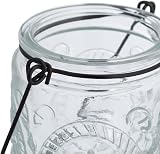 Relaxdays Candle Lanterns Set of 12, Glass Tea Light Holders, Vintage Design view 7