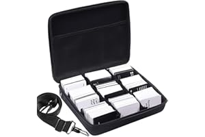 PAIYULE Large 2500+ Card Game Case for Cards Against Humanity for PTCG Trading Cards for Phase 10 for Magic The Gathering Cards Games,Baseball Basketball Sport Card Box Card Games-(Bag Only)