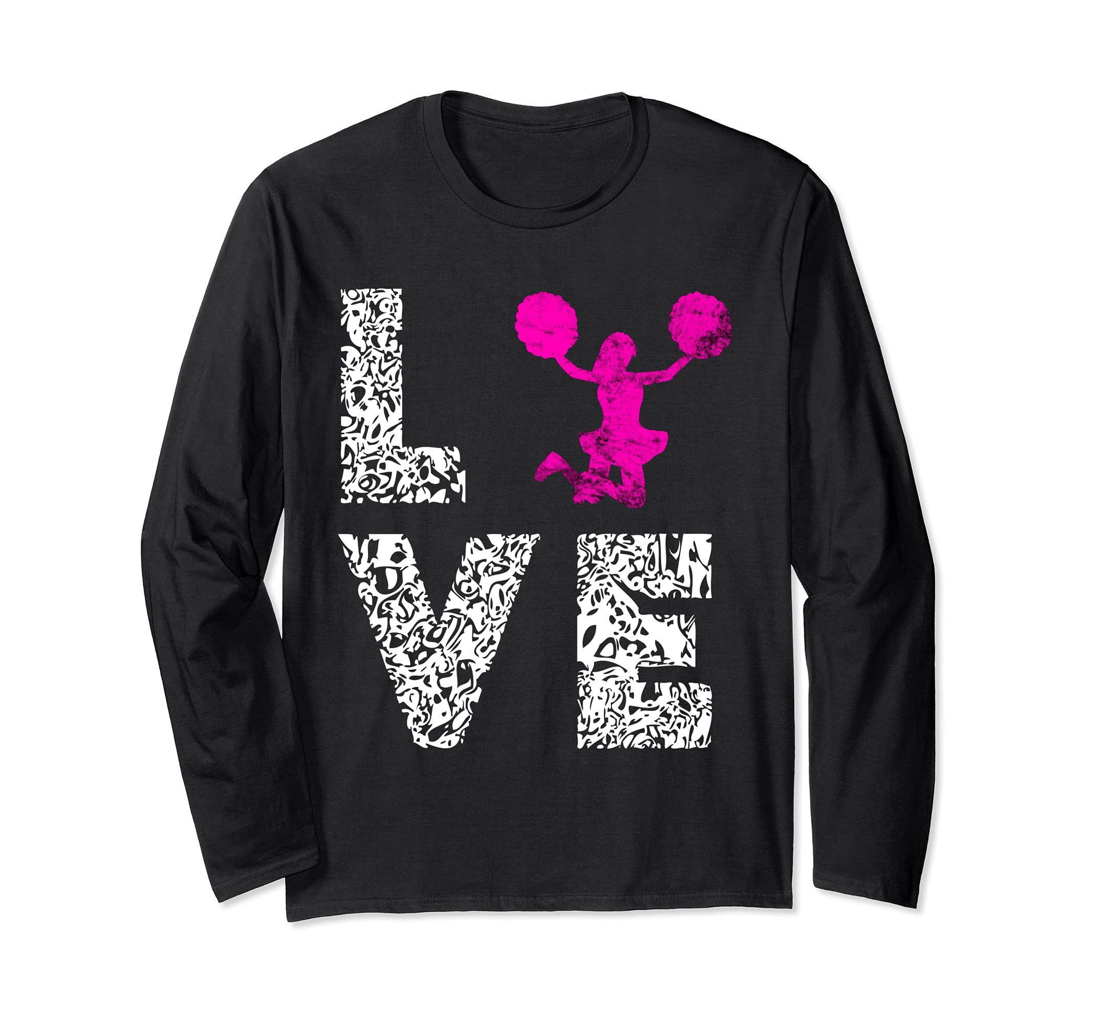 Cheerleading Dancing Cheer Team Love Choreography Long Sleeve T-Shirt