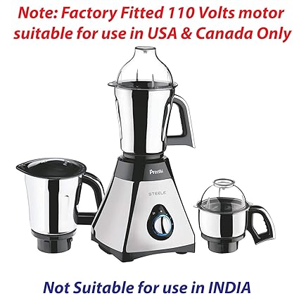 Buy Kitchen Mart Steel 550 Watts 110 Volts Mixer Grinder Silver