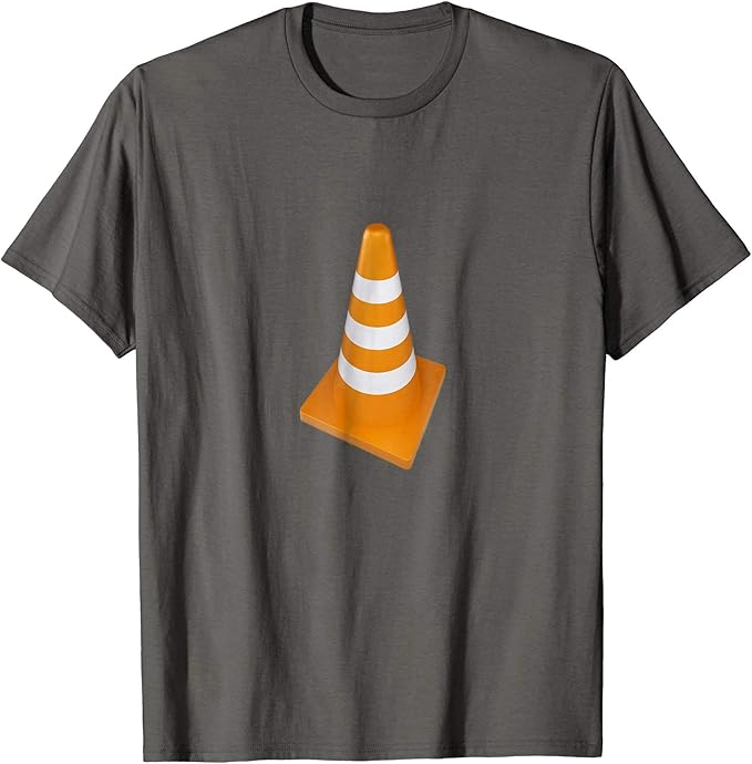 Orange Construction Cone Tshirt Traffic Safety Cone Shirt