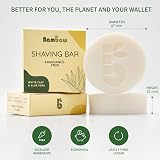 Bambaw Shaving Bar 80g Organic White Clay Aloe Fragrance Free Vegan Soap view 5