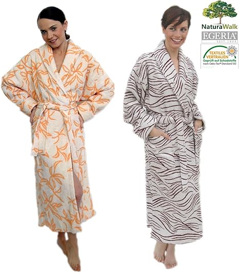 bademantel damen apricot