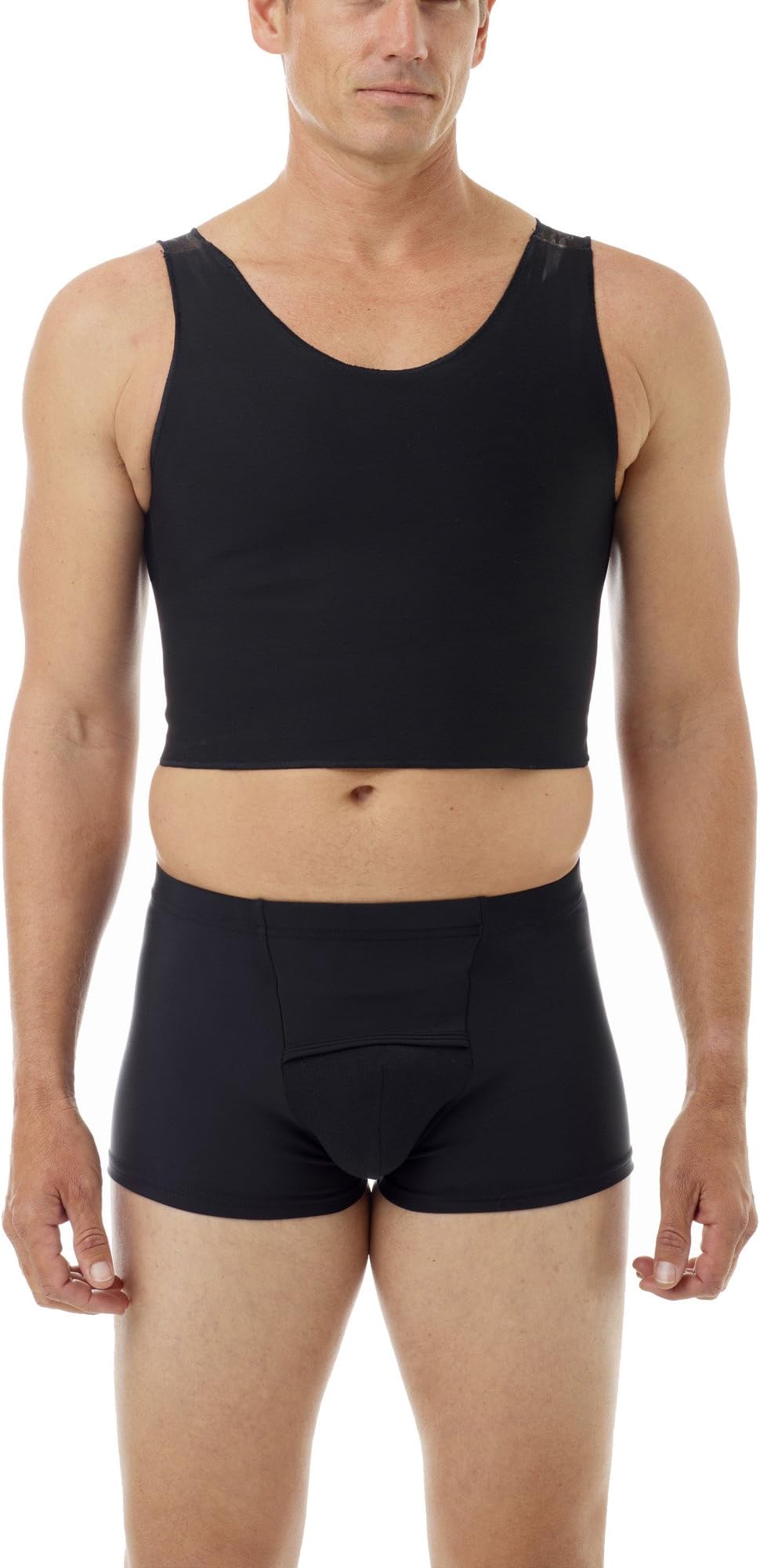 FTM and Gynecomastia Cotton Lined Power Chest Binder Top 975