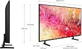 Samsung DU7100 55 inch Crystal UHD Smart TV 4K Tizen Gaming Hub PurColour view 2