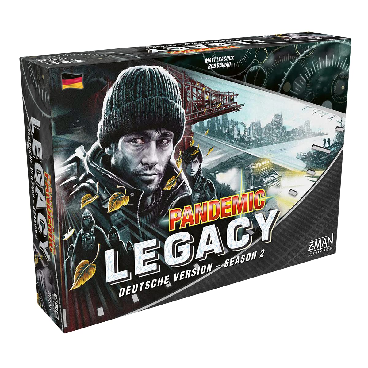 Z-Man Games Pandemic Legacy Season 2 black