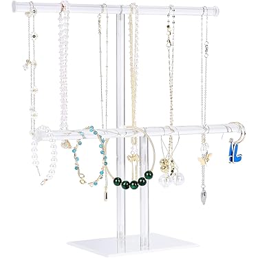 OOTSR Oorbelhouder, organizer Clear Jewelry Display Dangle Earinging