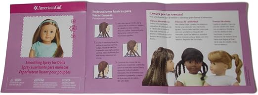 american girl ready to style hair care kit