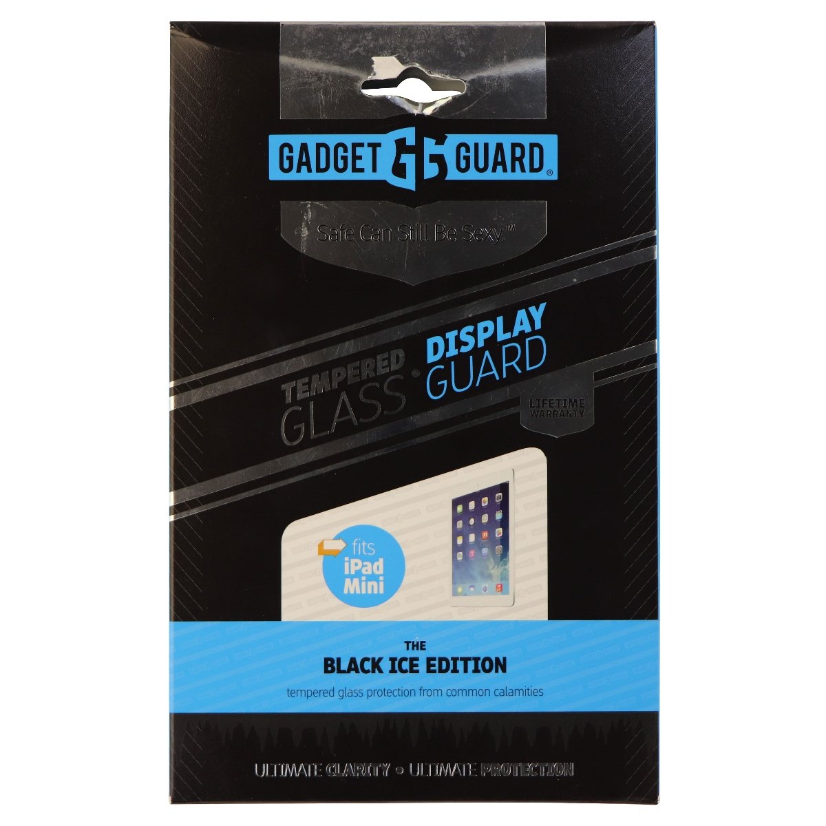Gadget Guard GEGEAP000013 Black Ice Edition Glass Screen Protector for iPad Mini/2/3